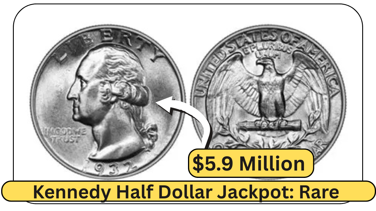 Kennedy Half Dollar Jackpot Rare $5.9 Million Coin Could Still Be in Circulation – Check Your Change Now!