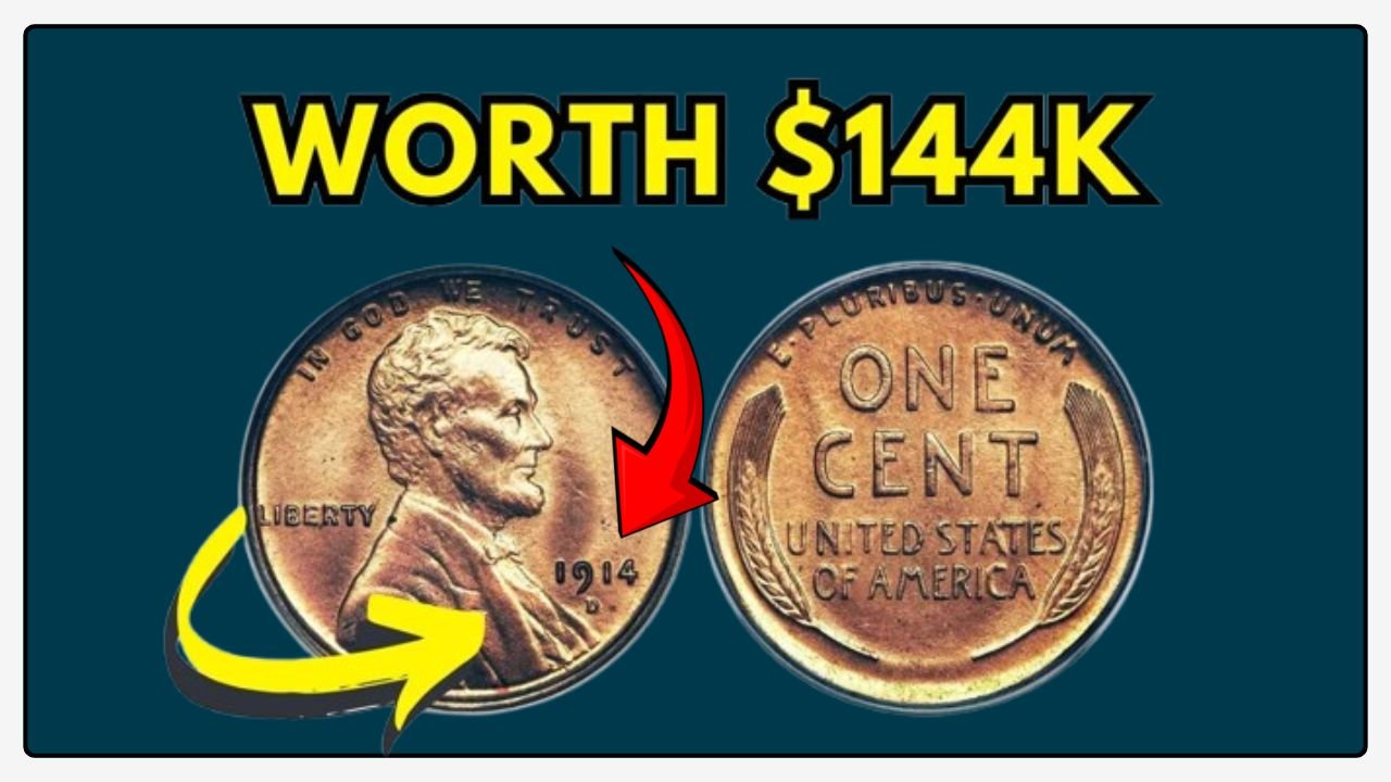 Lincoln Wheat Penny Valued at $144K – Is This Treasure Still in Circulation