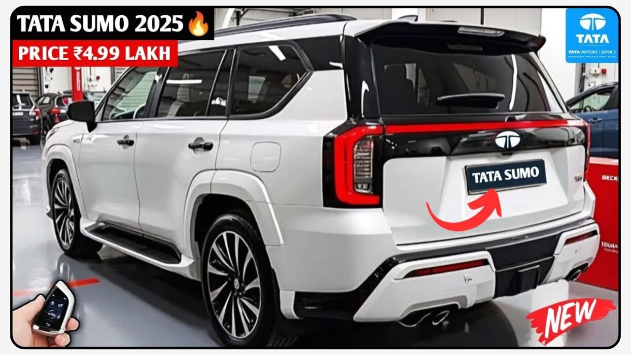 New Tata Sumo 2025 Coming Again, Making A Grand Entry With Luxury Interior, Powerful Engine And Excellent Mileage of 30kmpl