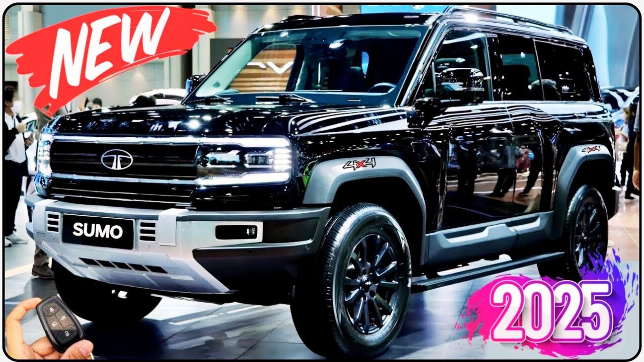 Tata Sumo 2025 Launched at ₹12.50 Lakh: New Bold SUV with 7-Seater Space, Powerful Engine & Premium Features!